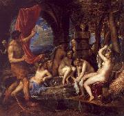  Titian Diana and Actaeon oil